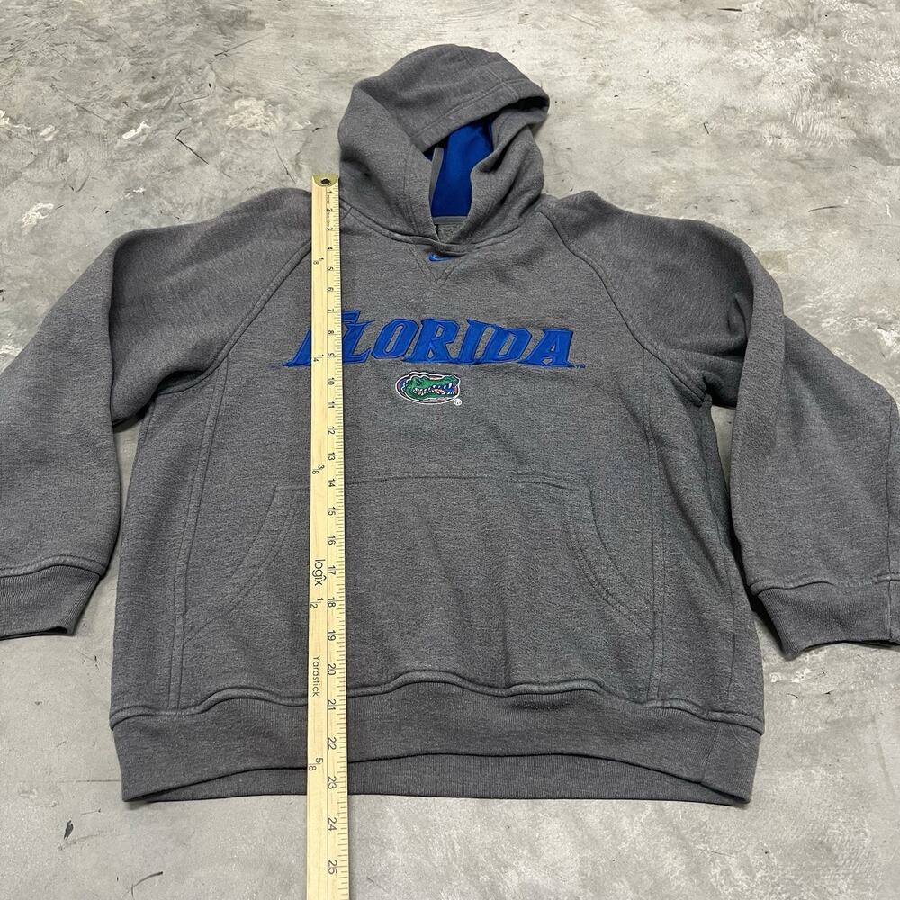 Florida Gators Hoodie Womens S Nike Team Vintage Center Swoosh Sweatshirt Gray - Picture 4 of 7